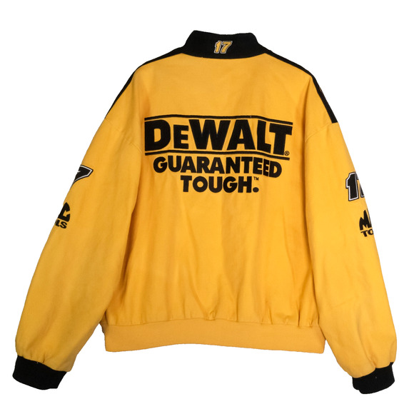 DeWALT Roush Racing Matt Kenseth Race Jacket Chase NASCAR Yellow Size XL - Picture 2 of 11